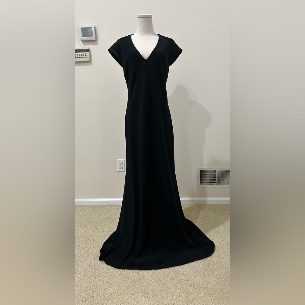 Black evening dress